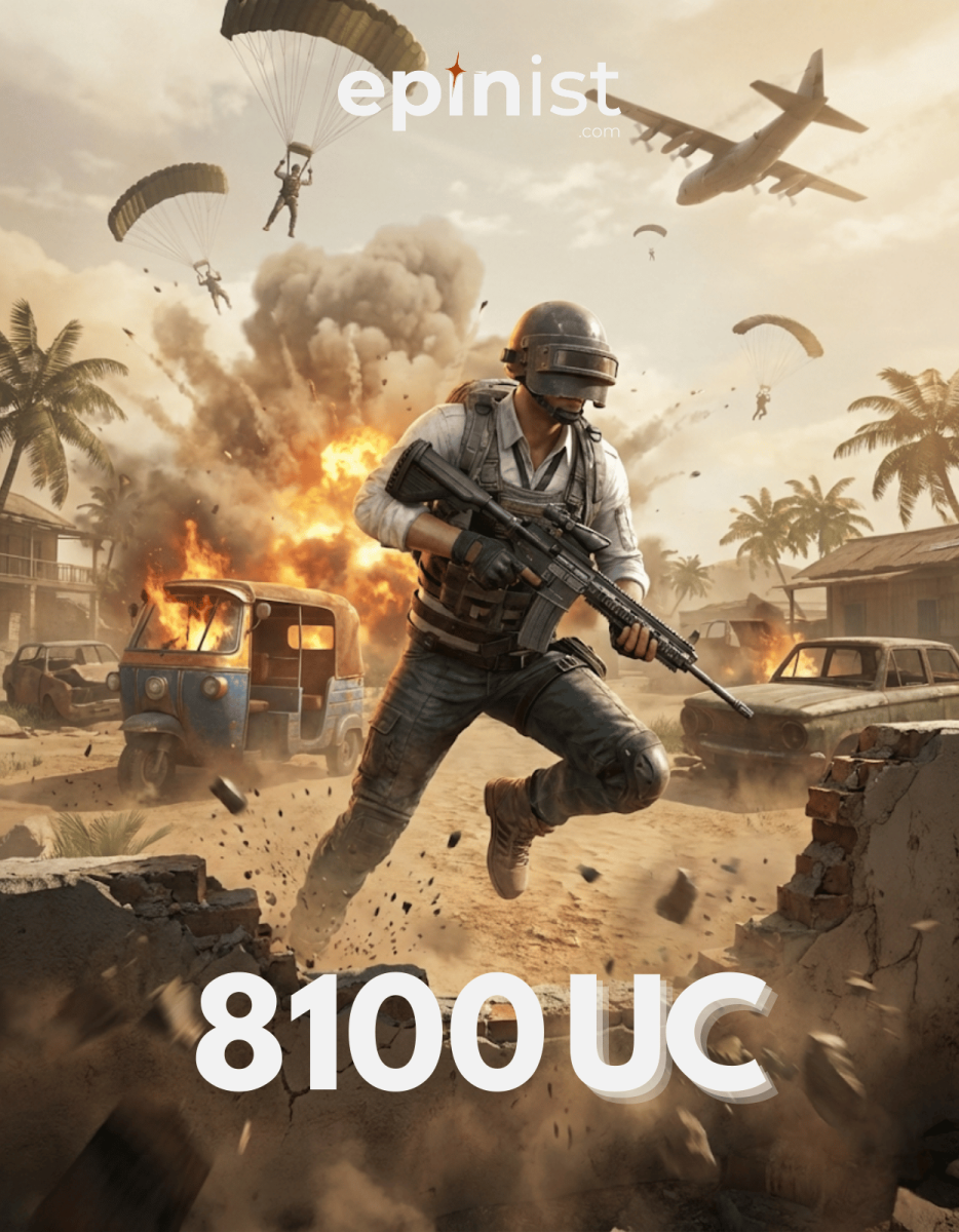 Pubg Mobile 8100 UC - Global ID